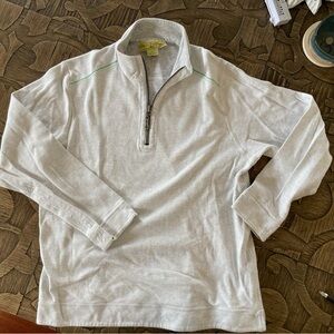 Tommy quarter zip shirt. nice size small